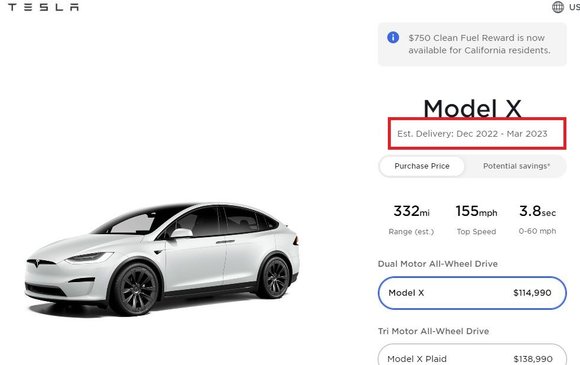 Tesla model 3 delivery deals estimate 2021