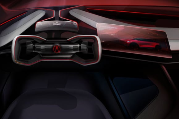 2024 Acura ZDX Interior Concept