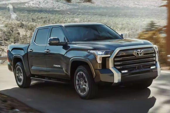 2022 Toyota Tundra crew cab pickup truck front view