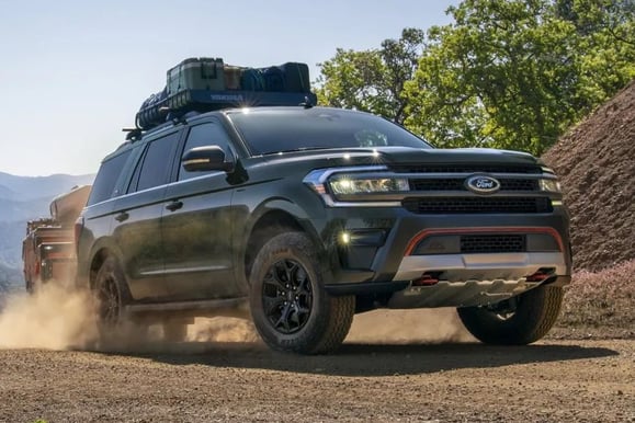 2022 Ford Expedition SUV off-road