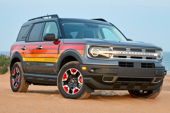 2024 Ford Bronco Sport free wheeling special edition SUV front view