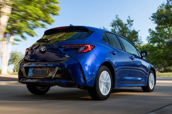 2025 Toyota Corolla Has Same Deals As 2024 Model CarsDirect 2025 Corolla Hatchback Se Bluecrushmetallic 057 1 722267