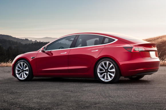 2021 Tesla Model 3 profile
