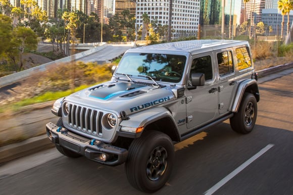 2021 Jeep Wrangler Unlimited 4xe PHEV with Rubicon trim