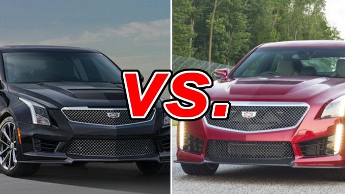 What's the difference between CTS-V and ATS-V?
