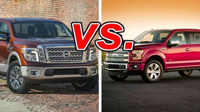 Nissan An Vs Ford F 150 Carsdirect Ford F 150