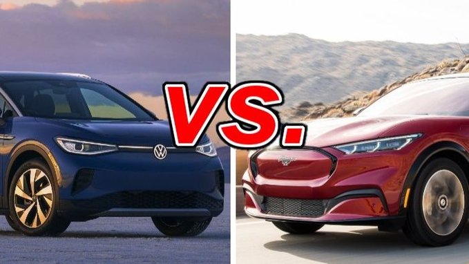 Volkswagen Id 4 Vs Ford Mustang Mach E Carsdirect