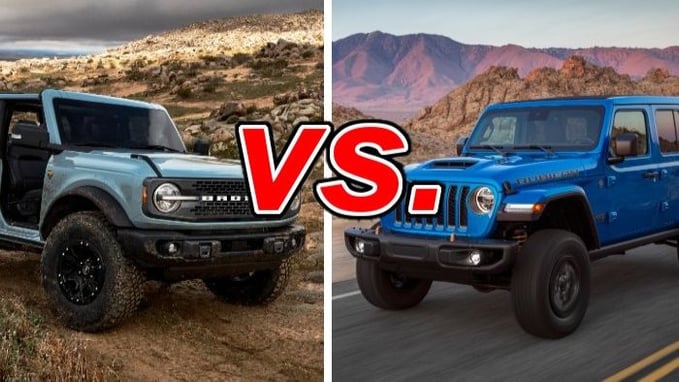 Ford Bronco vs. Jeep Wrangler Unlimited - CarsDirect