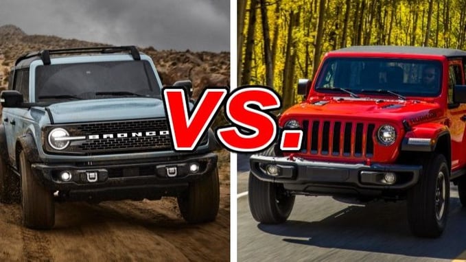 Ford Bronco vs. Jeep Wrangler - CarsDirect