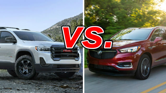 GMC Acadia vs. Buick Enclave - CarsDirect