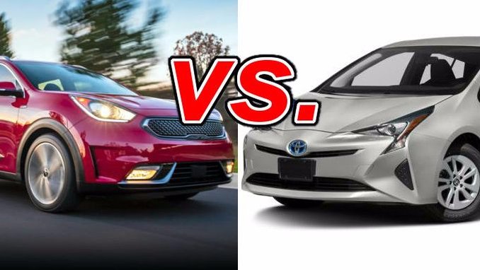 Kia Niro Vs Toyota Prius Carsdirect Kia Niro Vs Toyota Prius