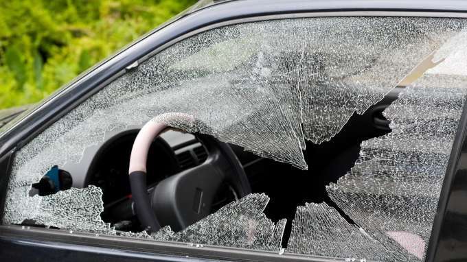 Image result for broken car window