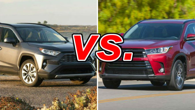 Toyota Highlander Vs