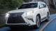 2023 Lexus GX luxury SUV front view white color