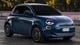 2024 FIAT 500e european model blue color front view