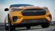 Ford Mustang Mach-E GT EV yellow color close up front view