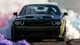 Dodge Challenger SRT Hellcat muscle car burnout
