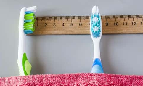 ruler toothbrush 