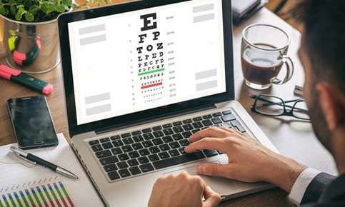 online vision test