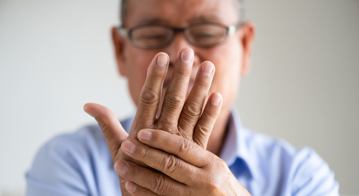 Man with arthritis needs acupuncture