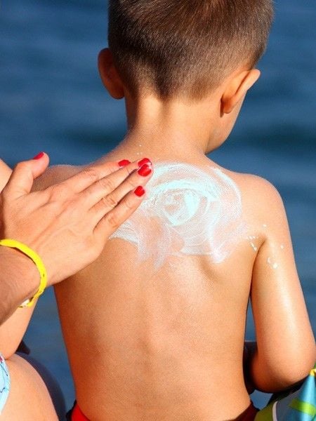 Reapply sunscreen approximately every two hours, especially after swimming or sweating