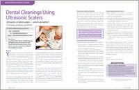 Ultrasonic Scalers - Dear Doctor Magazine | Dental Cleanings