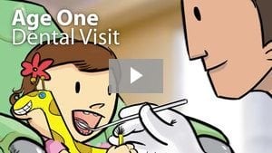 Age one dental visit - pediatric dentist Fairfax