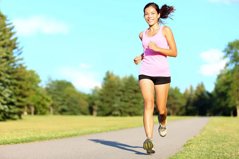 Woman running