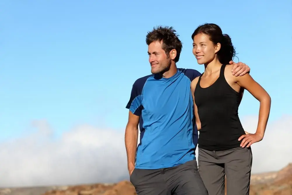 Young couple in Edmonds after chiropractic care