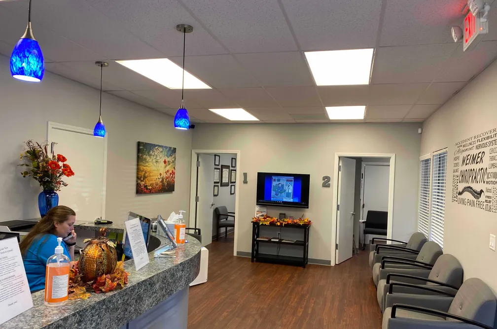 Schedule Counter at Weimer Chiropractic 