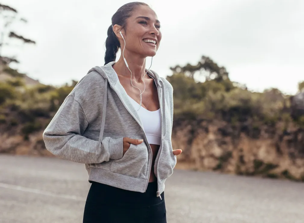 woman exercising