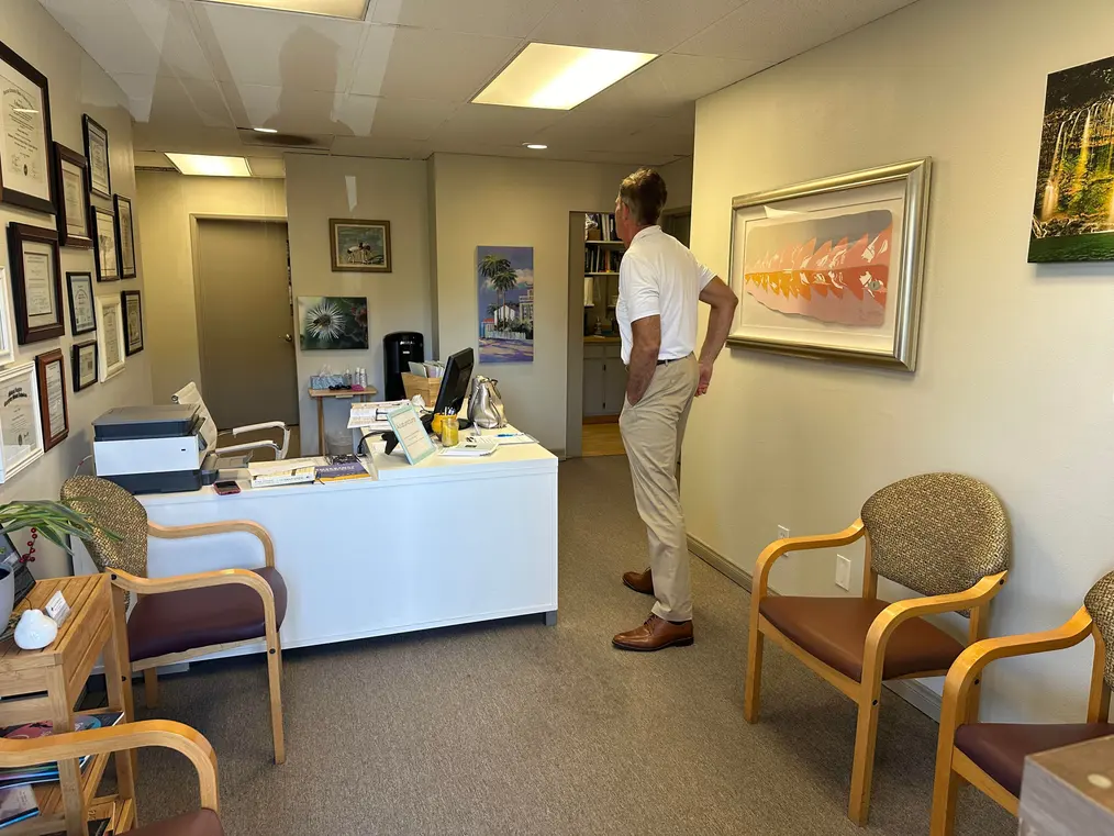 Office reception room