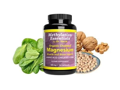 Magnesium medicine with vegetables