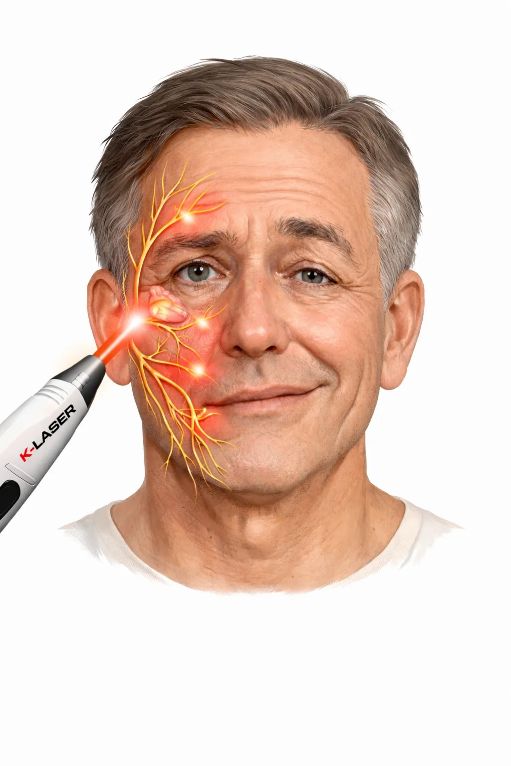 Bells Palsy treatment with K-laser image