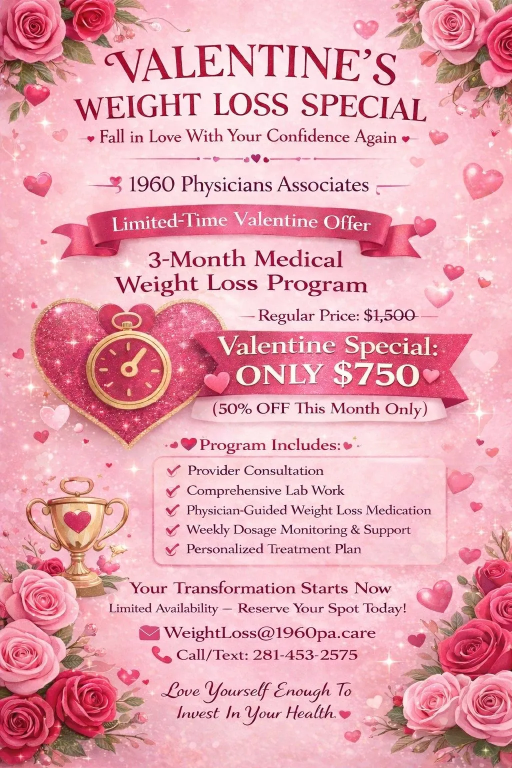Valentine’s Day Promotional Flyer