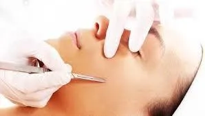 Dermaplaning service at Refined Day Spa