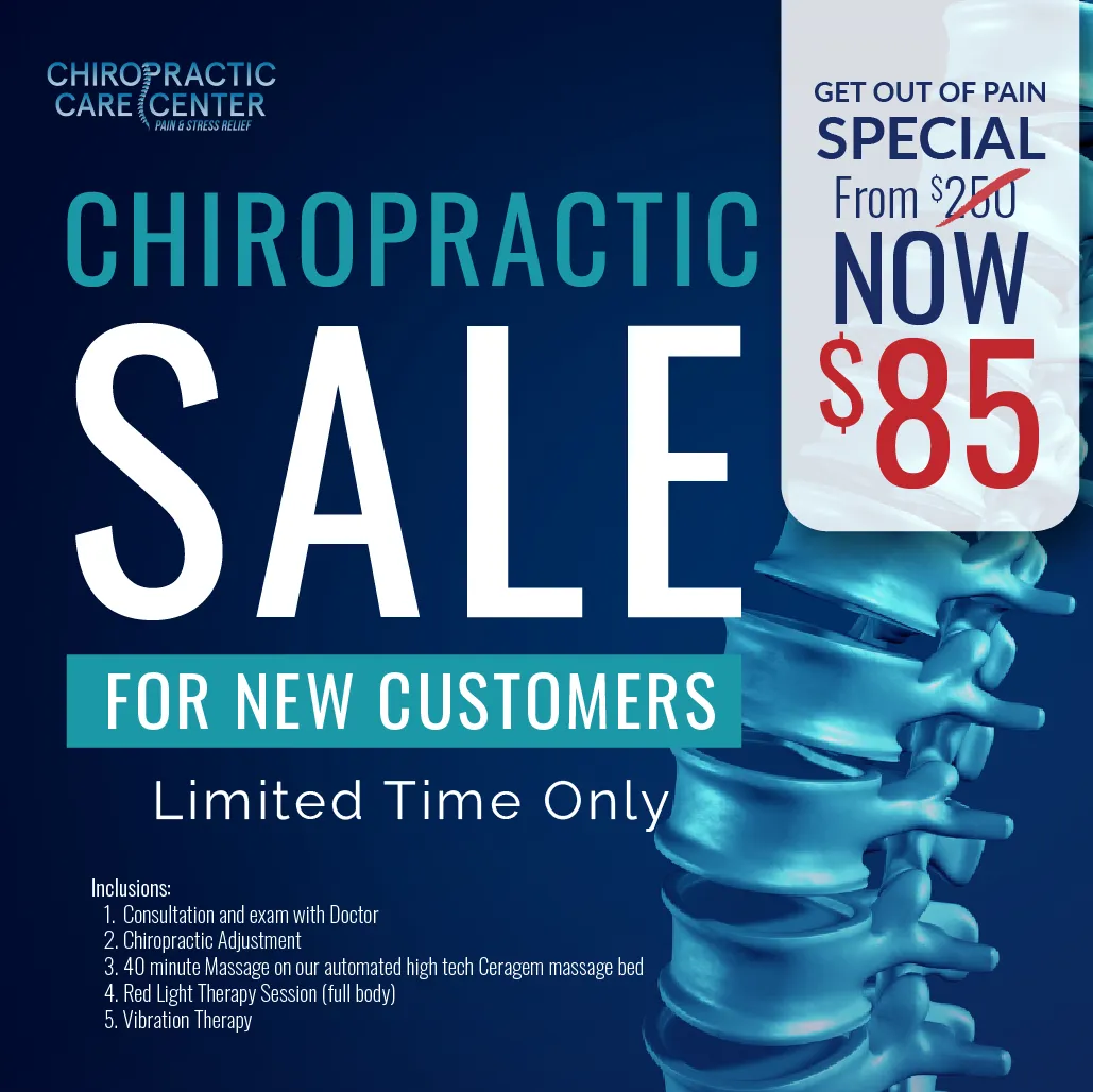 Chiropractic Sale Offer