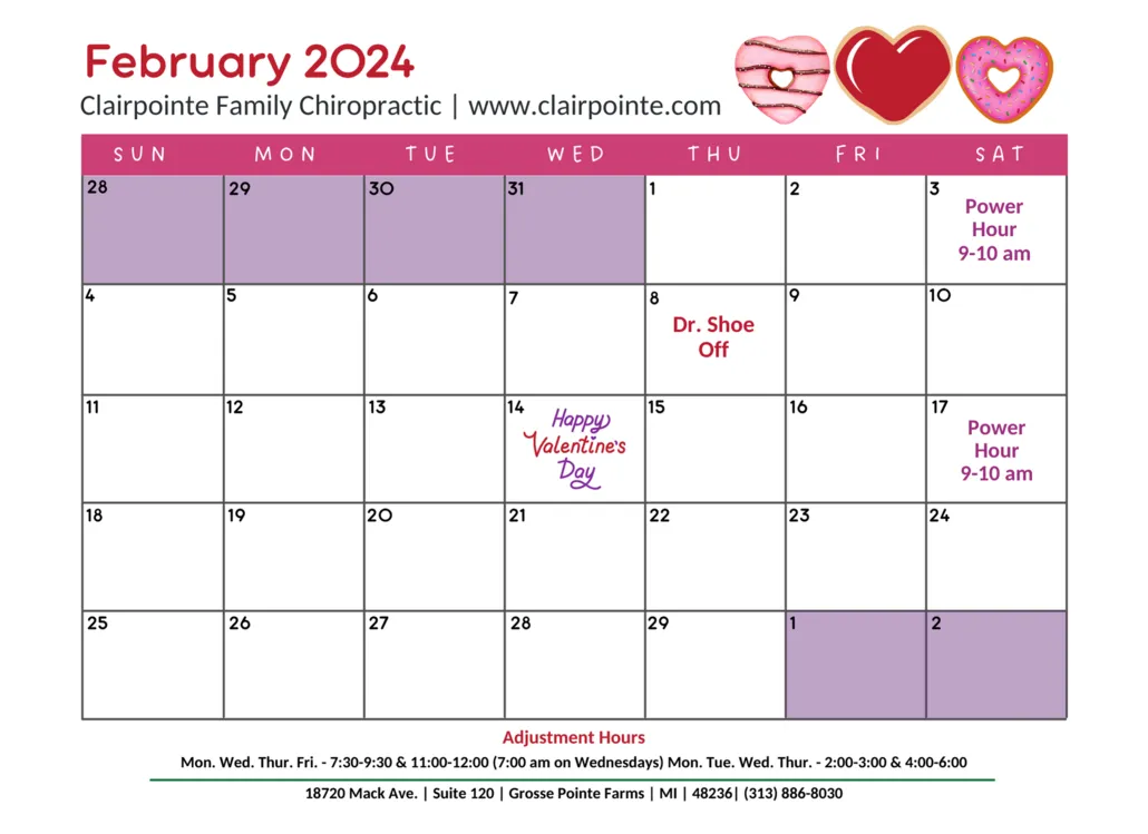 Februarys 2024 Calendar