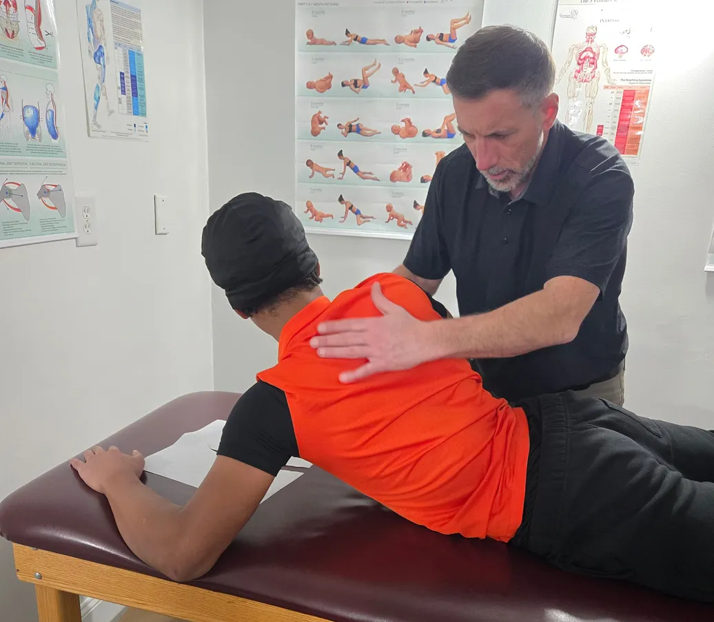 patient receiving treatment