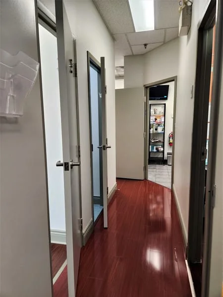 Treatment Rooms Hallway