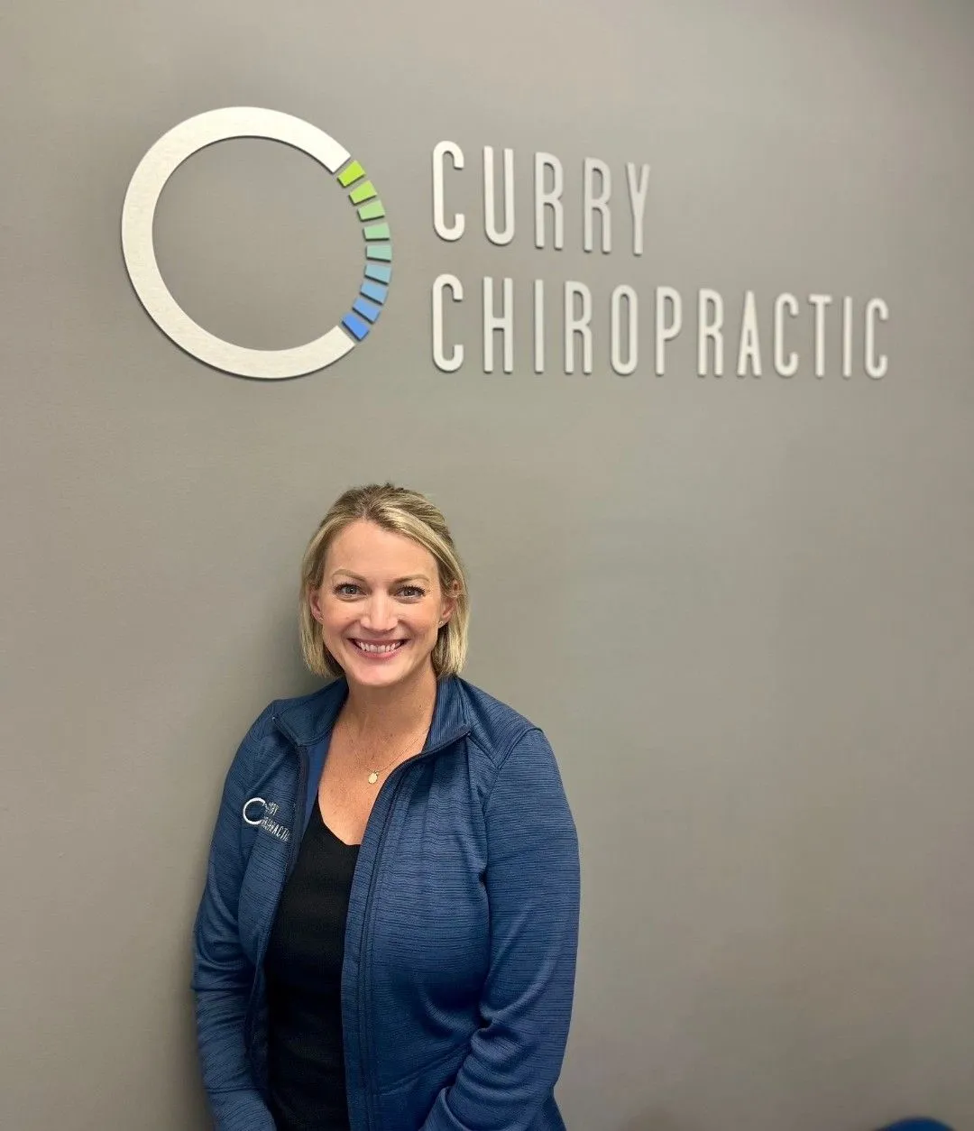 New employee Brittany at Curry Chiropractic
