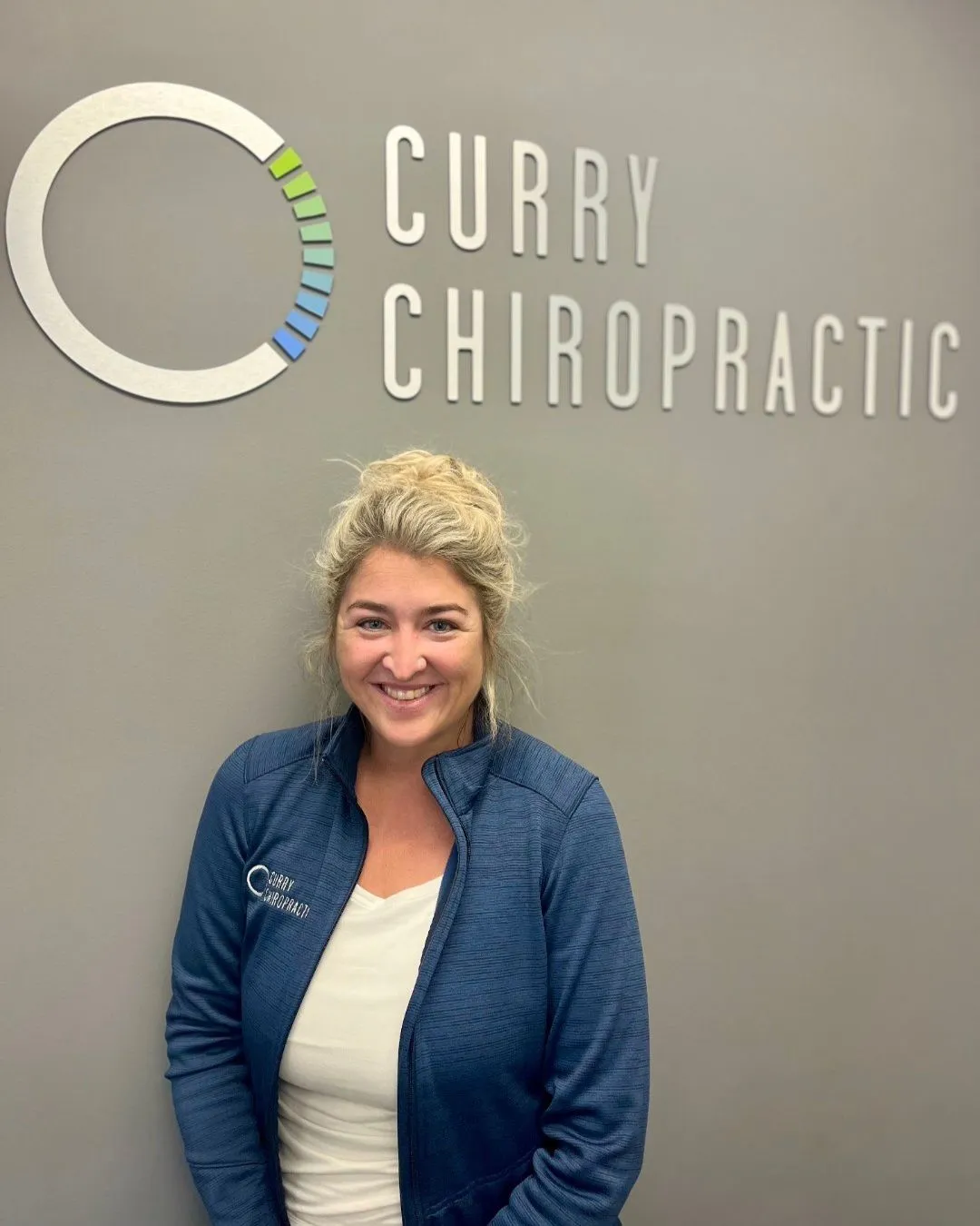New employee Alexa at Curry Chiropractic