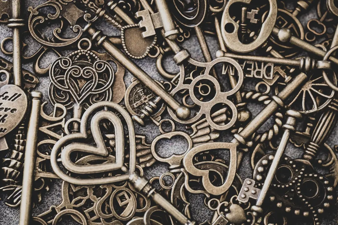 heart keys