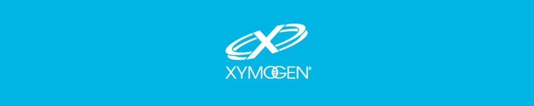 Xymogen banner with logo