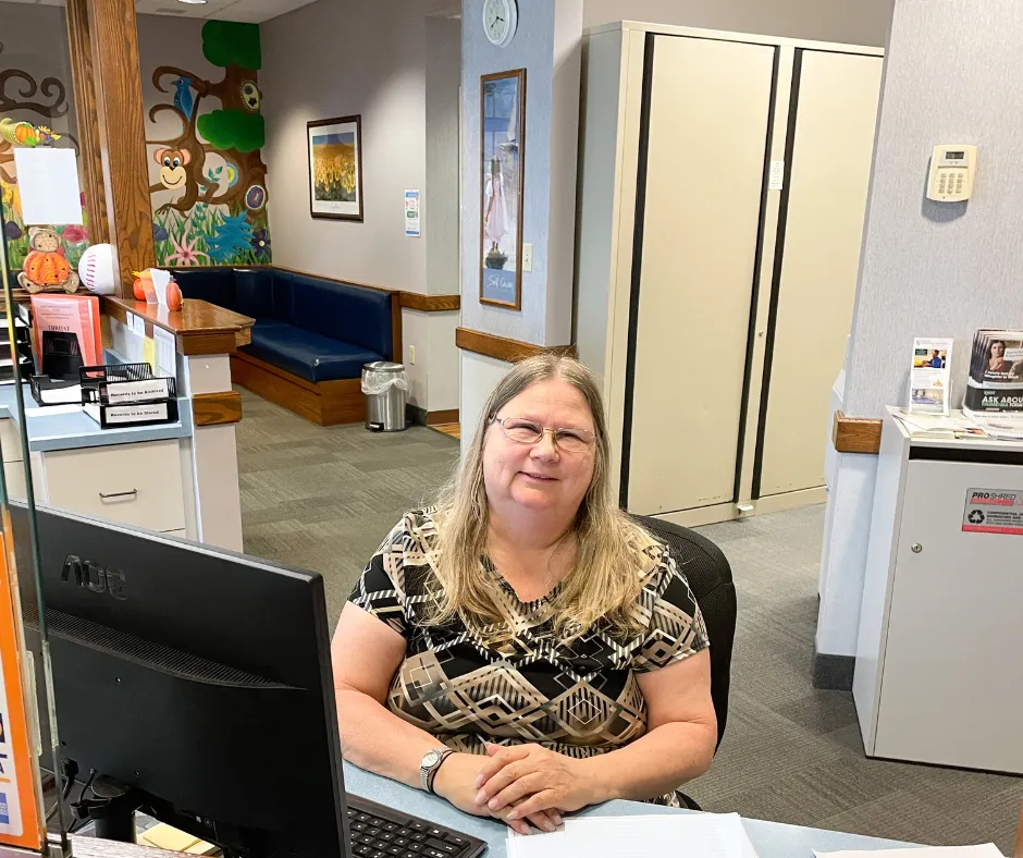 Receptionist at PPA office