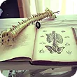 Spine model and notebook