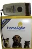 a picture of a 'HomeAgain' brand microchip box