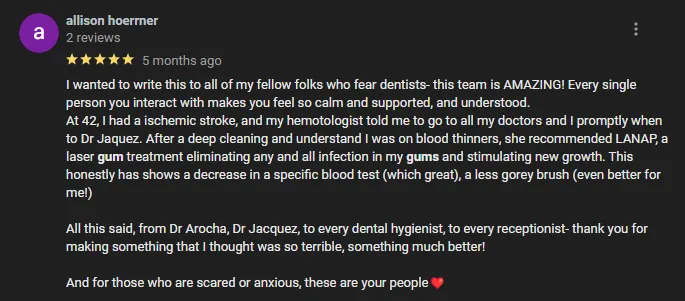 LANAP review fort lauderdale