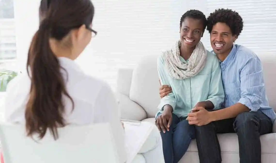 therapist with couple
