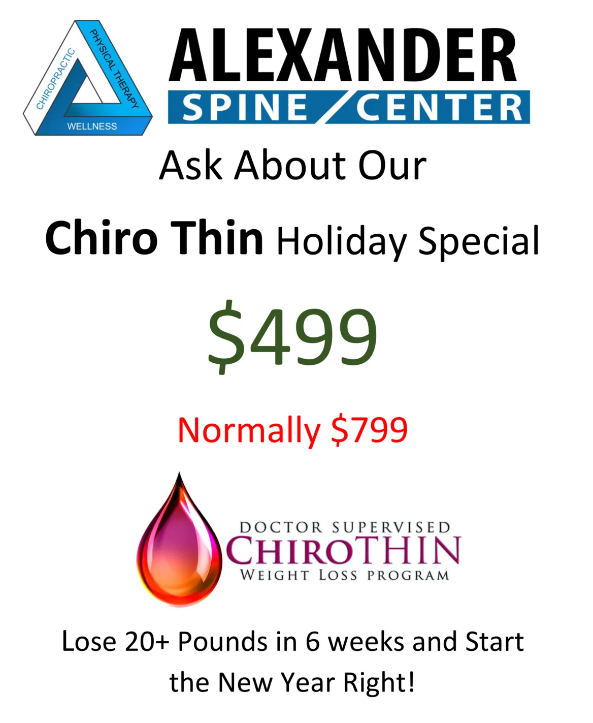 chiro thin flyer